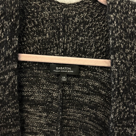 babaton italian mohair blend cardigan size s/m - Picture 2 of 3
